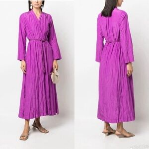 Forte Forte long-sleeve belted coat